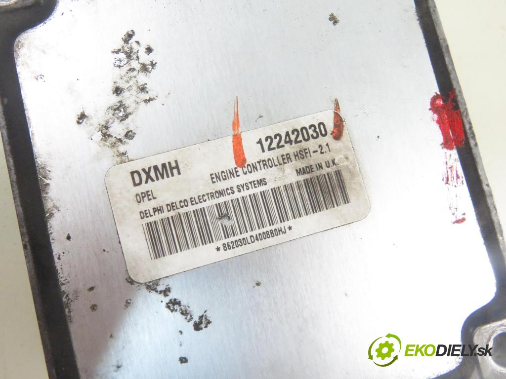 OPEL ASTRA G liftback (T98) HB 2004 66,00 1.4 16V - X 14 XE 1389,00 Riadiaca jednotka Motor 12242030