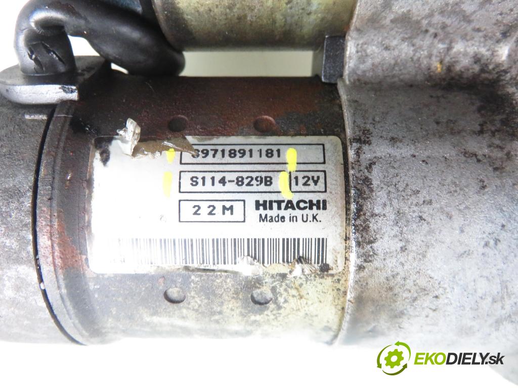 HONDA CIVIC VII Hatchback (EU, EP, EV) HB 2003 74,00 1.7 CTDi 101 - 4EE-2 (Isuzu) 1686,00 Štartér 8971891181 ; S114829B (Štartéry)