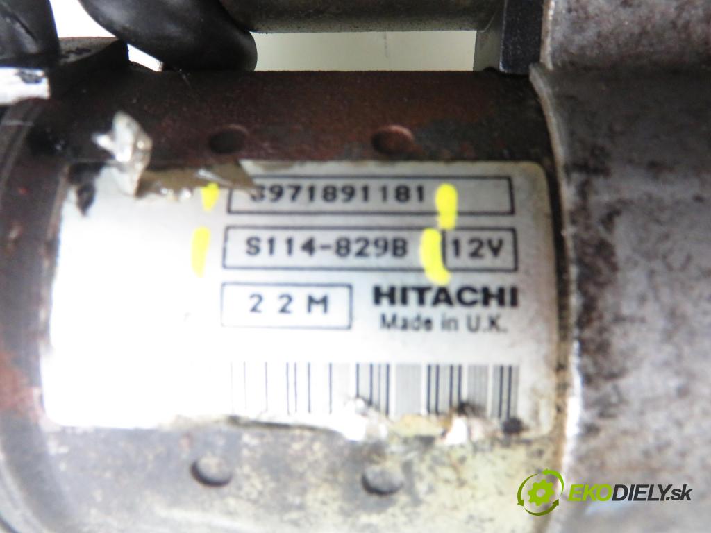 HONDA CIVIC VII Hatchback (EU, EP, EV) HB 2003 74,00 1.7 CTDi 101 - 4EE-2 (Isuzu) 1686,00 Štartér 8971891181 ; S114829B (Štartéry)