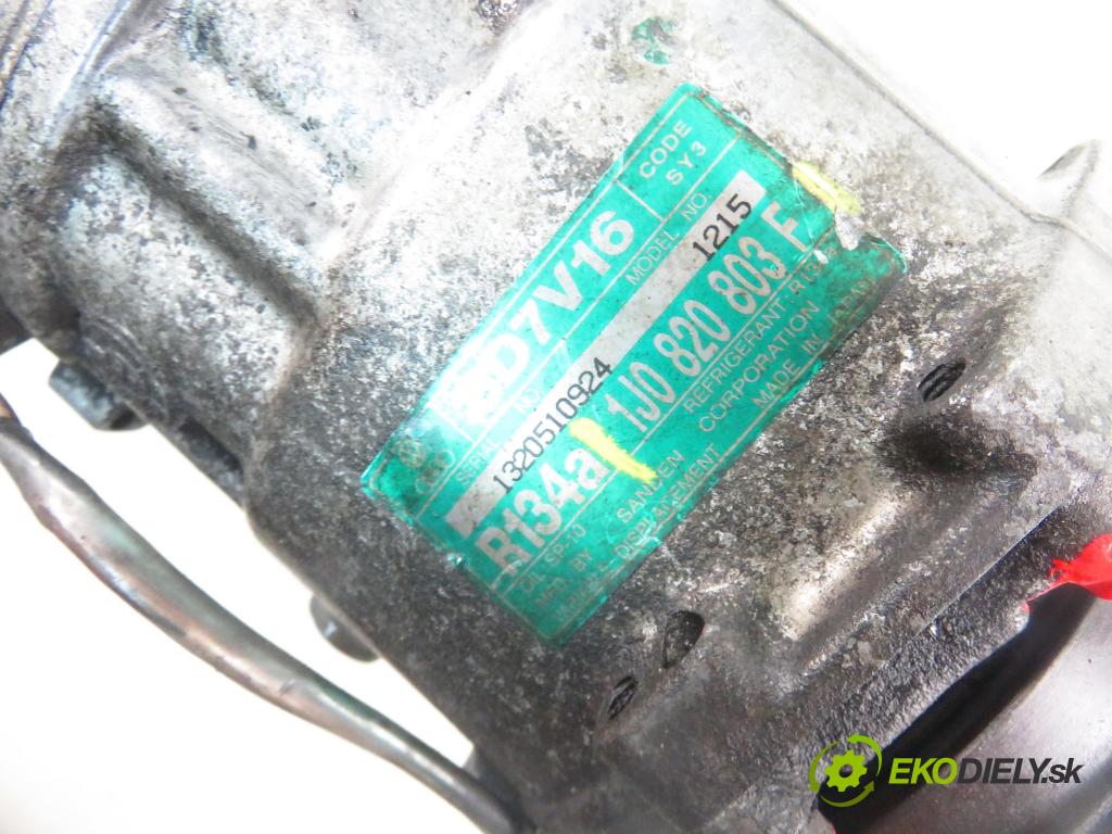 VW GOLF IV (1J1) HB 1999 74,00 1.9 TDI 4motion - ATD 1896,00 KOMPRESOR: klimatizácie 1J0820803F (Kompresory klimatizácie)