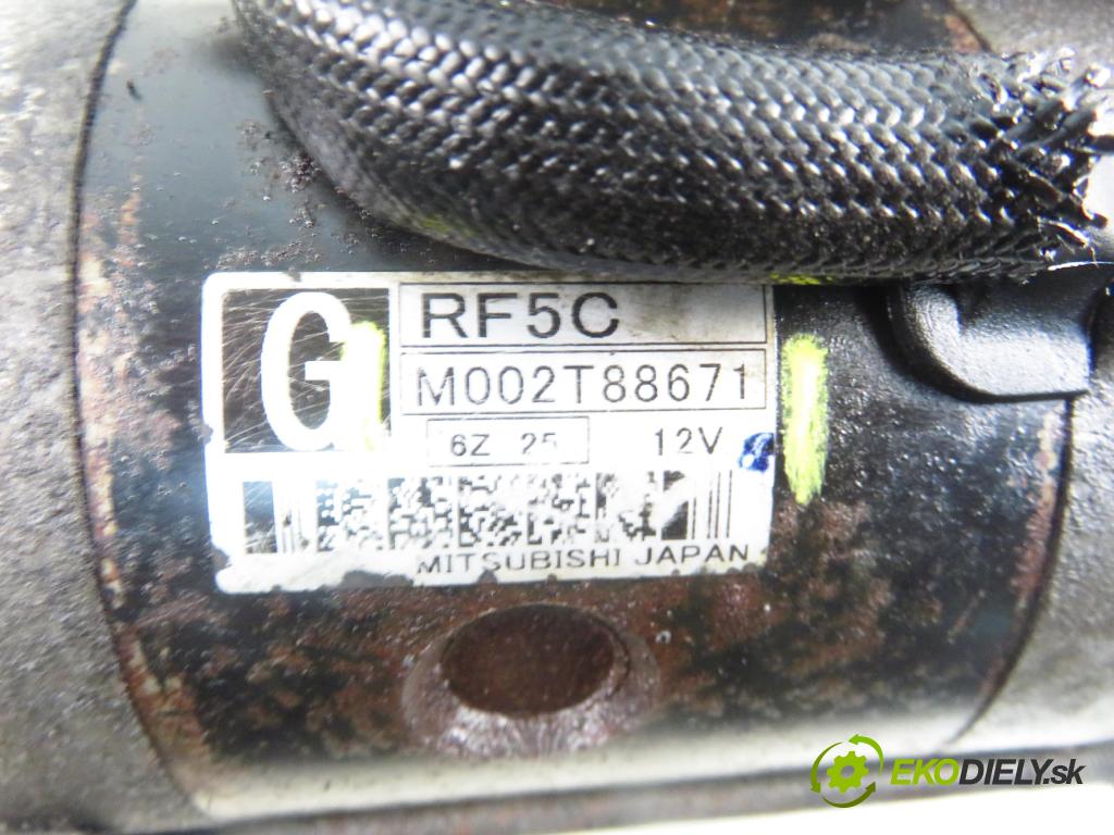 MAZDA 6 Station Wagon (GY) KOMBI 2005 100,00 2.0 DI 136 - RF5C 1998,00 startér M002T88671 (Startér)