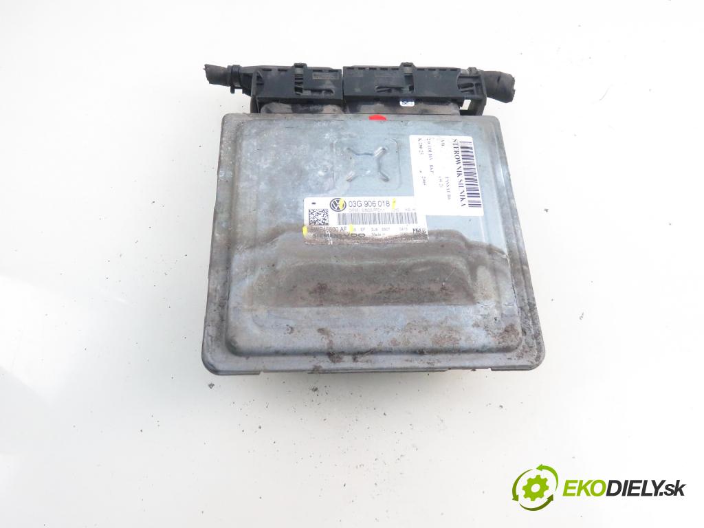 VW PASSAT B6 (3C2) SEDAN 2005 103,00 2.0 TDI 16V - BKP 1968,00 Riadiaca jednotka Motor 5WP45500AF ; 03G906018