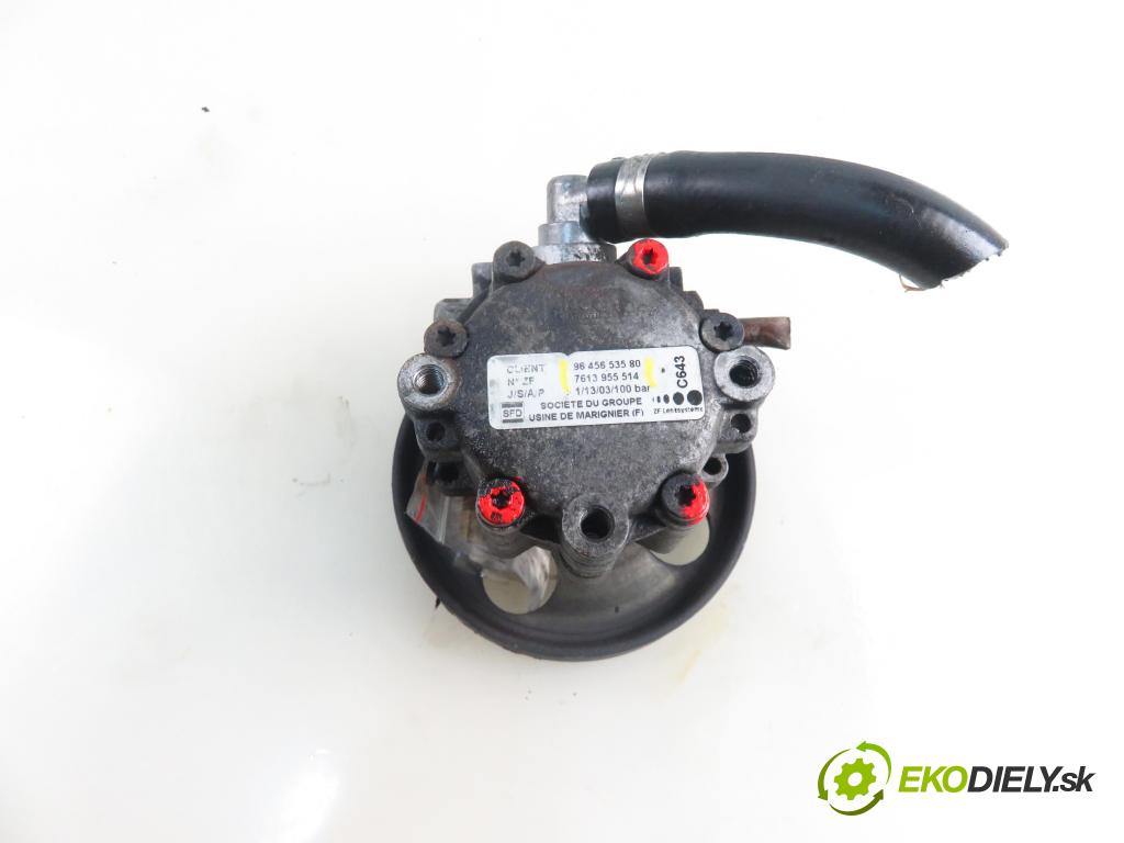 CITROEN JUMPER Skrzynia (244) FURGON 2003 62,00 2.0 HDi - RHV (DW10TD) 1997,00 Pumpa servočerpadlo 9645653580 ; 7613955514 (Servočerpadlá, pumpy riadenia)