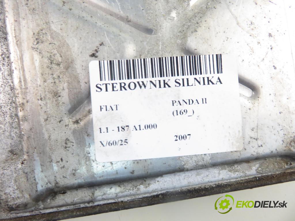 FIAT PANDA (169_) HB 2007 40,00 1.1 54 - 187 A1.000 1108,00 Riadiaca jednotka Motor 51793113 ; IAW4AFSS