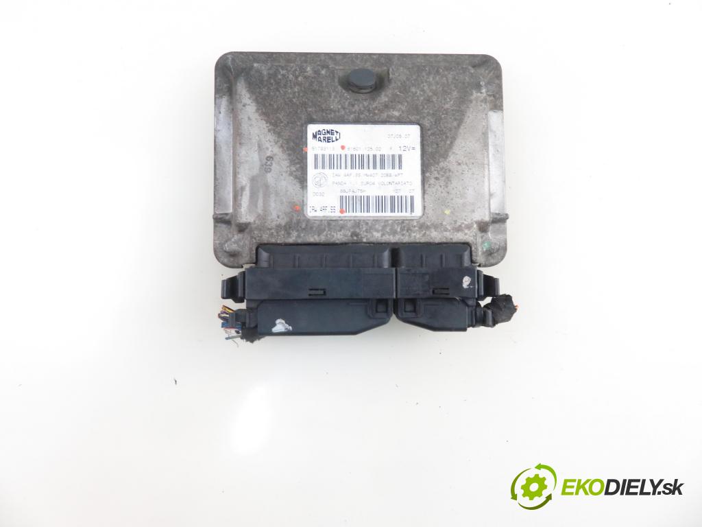 FIAT PANDA (169_) HB 2007 40,00 1.1 54 - 187 A1.000 1108,00 Riadiaca jednotka Motor 51793113 ; IAW4AFSS
