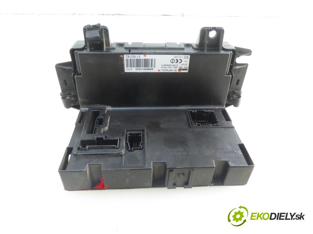 FIAT PANDA (169_) HB 2007 40,00 1.1 54 - 187 A1.000 1108,00 MODUL BSI S118578020J ; 51783782
