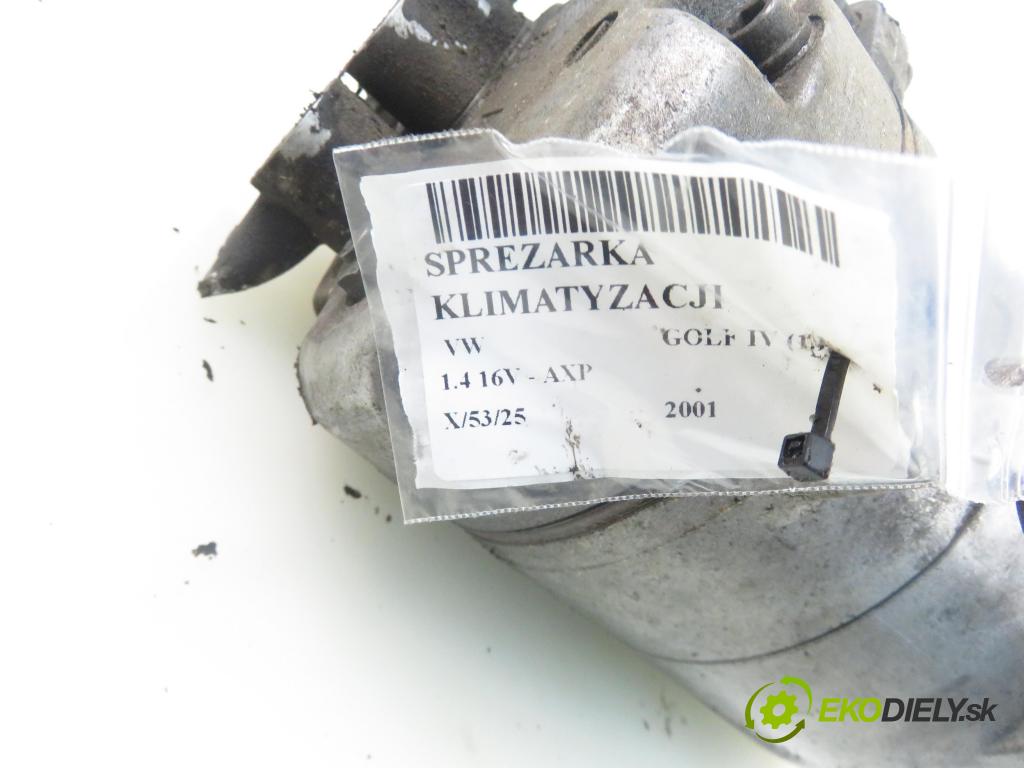 VW GOLF IV (1J1) HB 2001 55,00 1.4 16V - AXP 1390,00 KOMPRESOR: klimatizácie 1J0820803G (Kompresory klimatizácie)