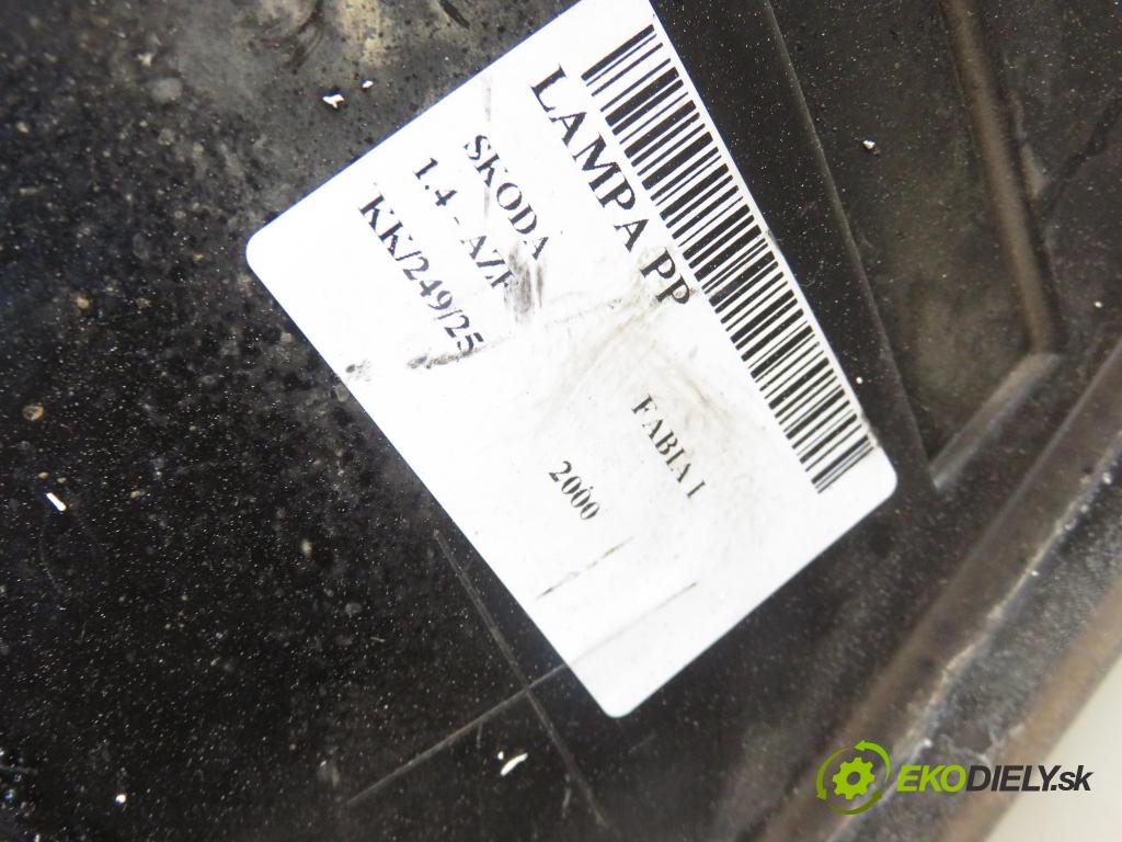SKODA FABIA I (6Y2) HB 2000 44,00 1.4 - AZF 1397,00 světlo PP