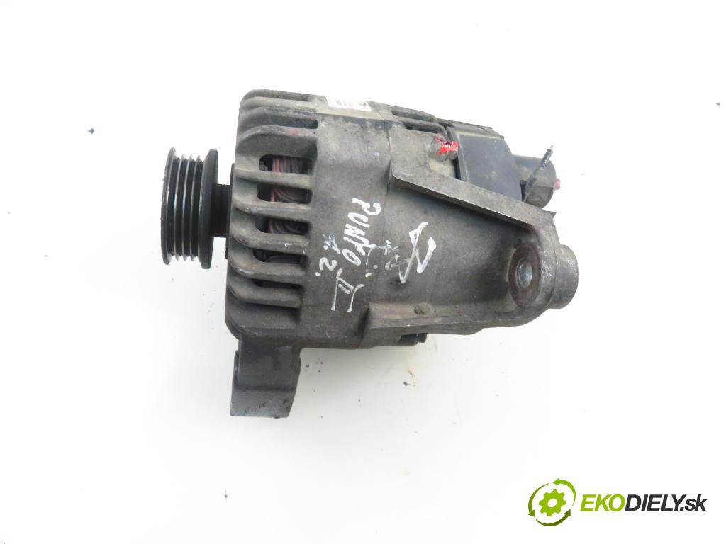 FIAT PUNTO (188_) HB 2003 44,00 1.2 60 - 188 A4.000 1242,00 Alternátor MS1022118220 ; 46843093 (Alternátory)