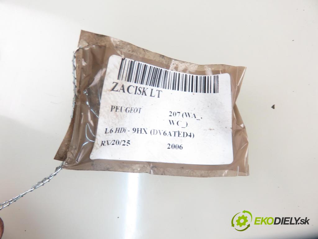 PEUGEOT 207 (WA_, WC_) HB 2006 66,00 1.6 HDi - 9HX (DV6ATED4) 1560,00 Brzdič strmeň LT