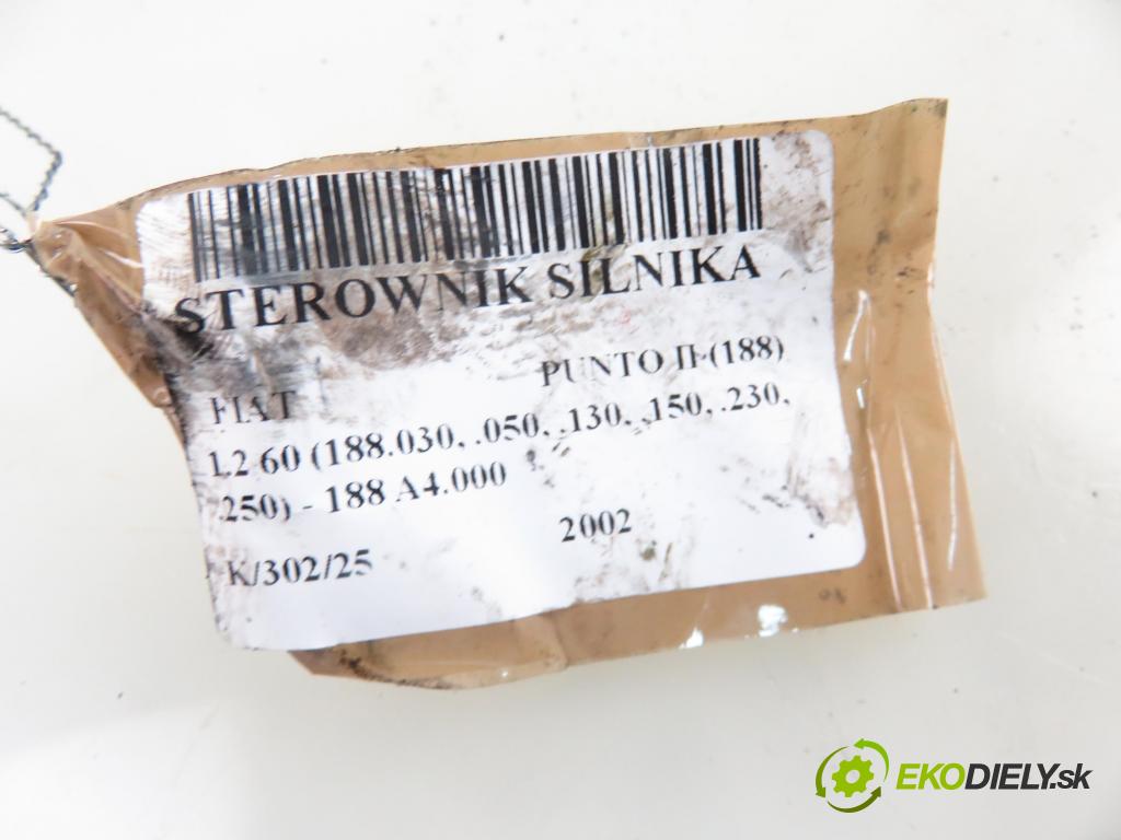 FIAT PUNTO (188_) HB 2002 44,00 1.2 60 - 188 A4.000 1242,00 Riadiaca jednotka Motor IAW59FM3 ; 55181132