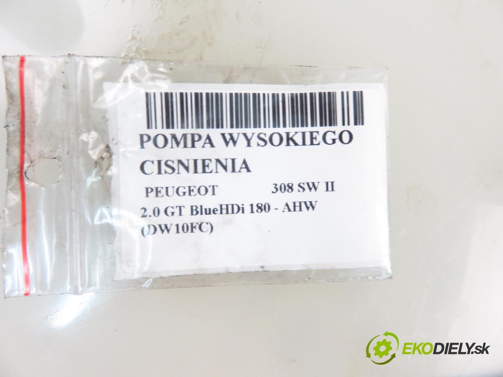 PEUGEOT 308 SW II KOMBI 2014 133,00 2.0 GT BlueHDi 180 - AHW (DW10FC) 1997,00 Pumpa vstrekovacia 9674984480 ; 28384347 (Vstrekovacie čerpadlá)