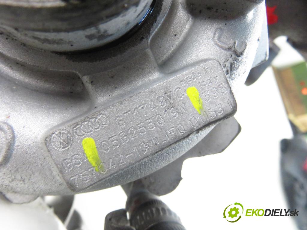 VW PASSAT B6 Variant (3C5) KOMBI 2007 125,00 2.0 TDI - BMR 1968,00 RYCHLONABÍJEČKA: 03G253019N (Turbodúchadla (kompletní))