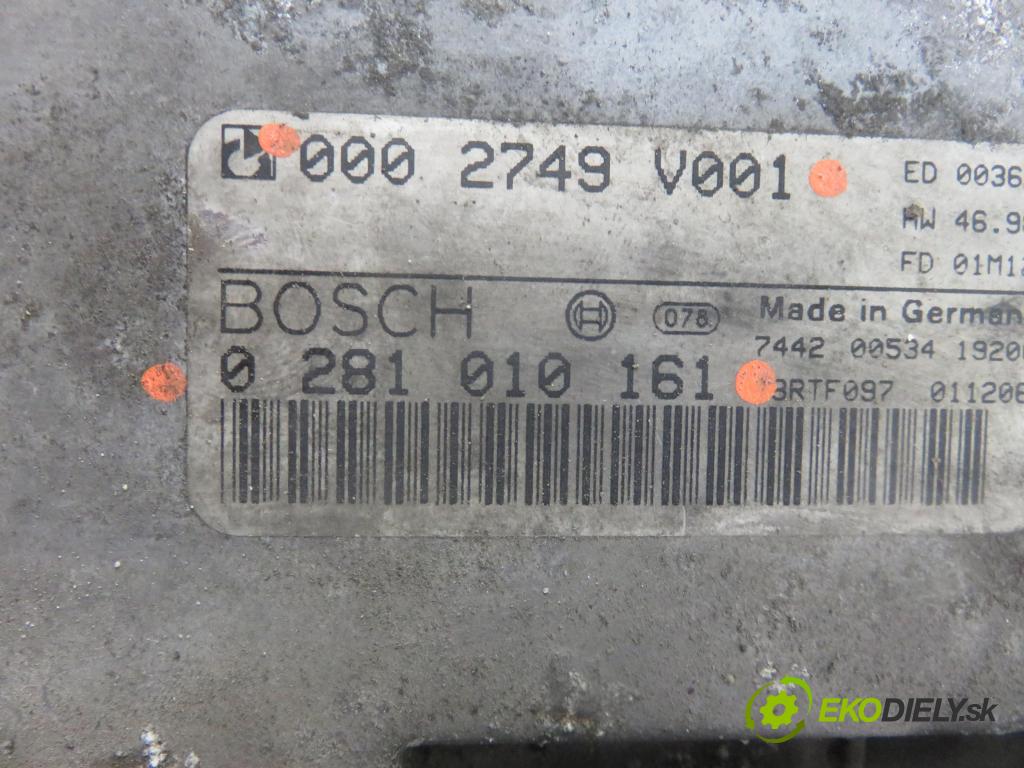 SMART CITY-COUPE (450) HB 2001 30,00 0.8 CDI R3 41 - OM 660.940 799,00 Riadiaca jednotka Motor 0281010161 ; 0002749V001