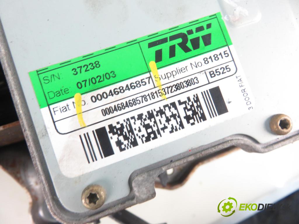 FIAT STILO (192_) HB 2003 59,00 1.2 16V 80 - 188 A5.000 1242,00 SLOUPEC / PODPORA elektrický 00046846857