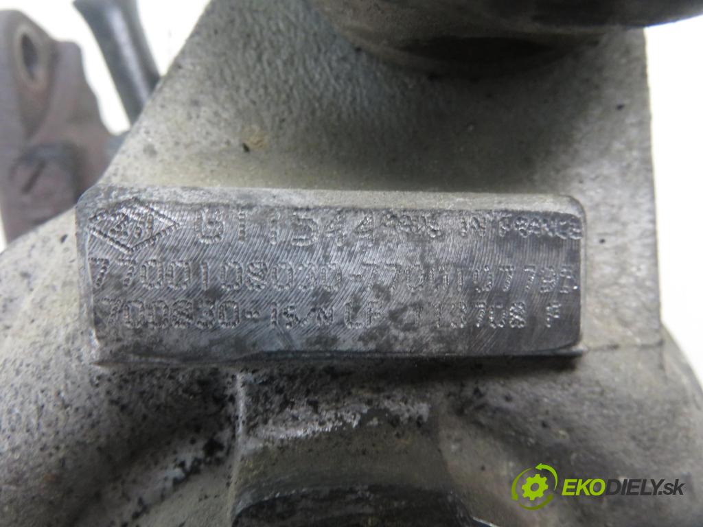 RENAULT SCENIC I (JA0/1_) MINIVAN 2000 72,00 1.9 dTi 98 - F9Q 736 1870,00 RYCHLONABÍJEČKA: 7700108030 ; 7700107795 (Turbodúchadla (kompletní))