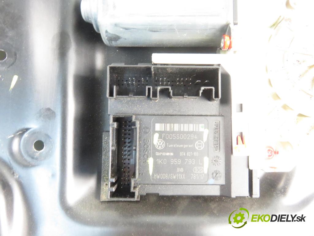 VW PASSAT B6 Variant (3C5) KOMBI 2007 125,00 2.0 TDI - BMR 1968,00 mechanismus oken F005S00294 ; 1K0959793L ; 1K0959701P