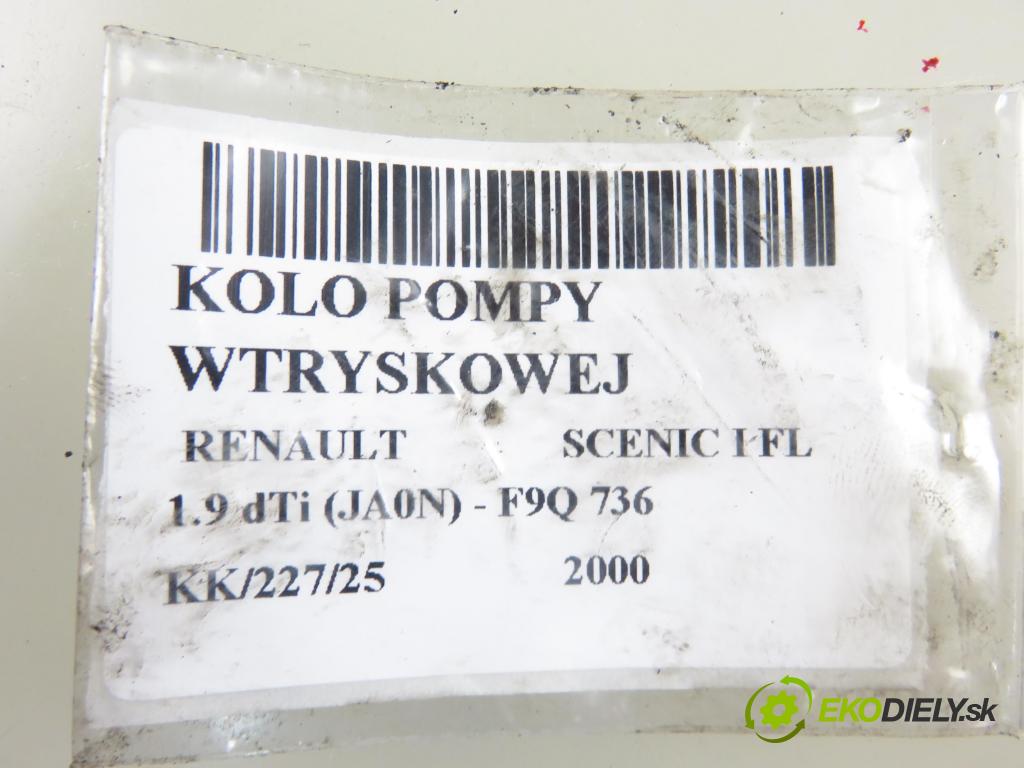 RENAULT SCENIC I (JA0/1_) MINIVAN 2000 72,00 1.9 dTi 98 - F9Q 736 1870,00 řemenice pumpy vstřikovací HTD2