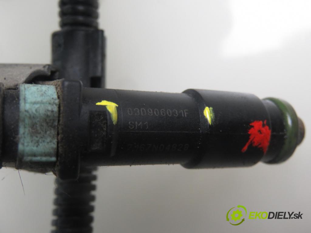 VW FOX (5Z1, 5Z3) HB 2007 40,00 1.2 - BMD 1198,00 Lišta vstrekovacia 03D906031F ; 03D133319J ; 03D133329B (Vstrekovacie lišty)