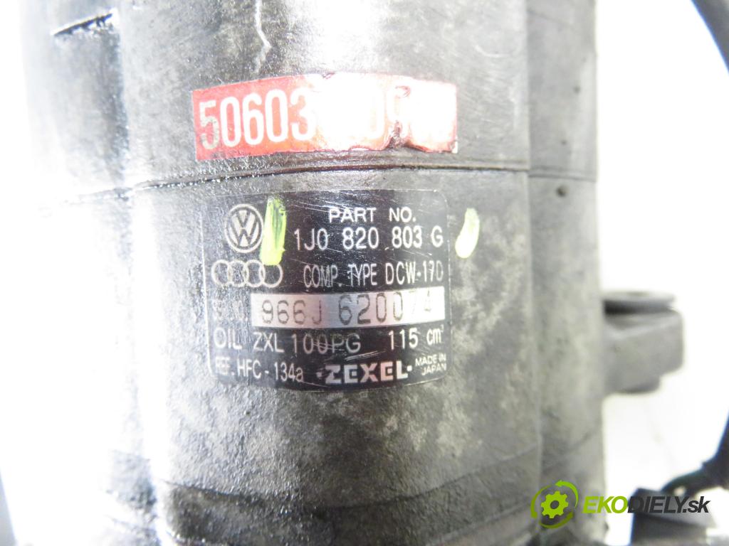 AUDI A3 (8L1) HB 2002 132,00 1.8 T 180 - AUQ 1781,00 KOMPRESOR: klimatizácie 1J0820803G (Kompresory klimatizácie)