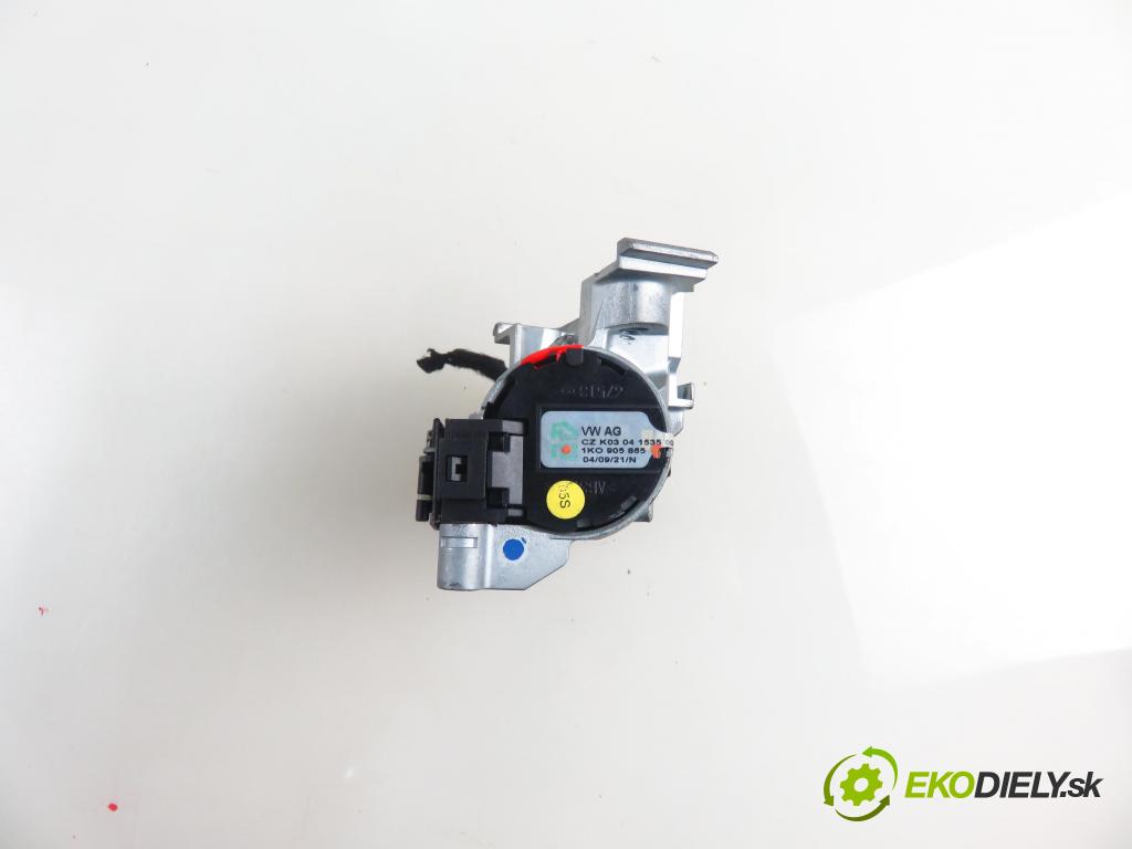 AUDI A3 (8P1) HB 2006 103,00 2.0 TDI PD 16V 140 1968,00 spinačka 1K0905851B ; 1K0905865 (Spínacie skrinky a kľúče)