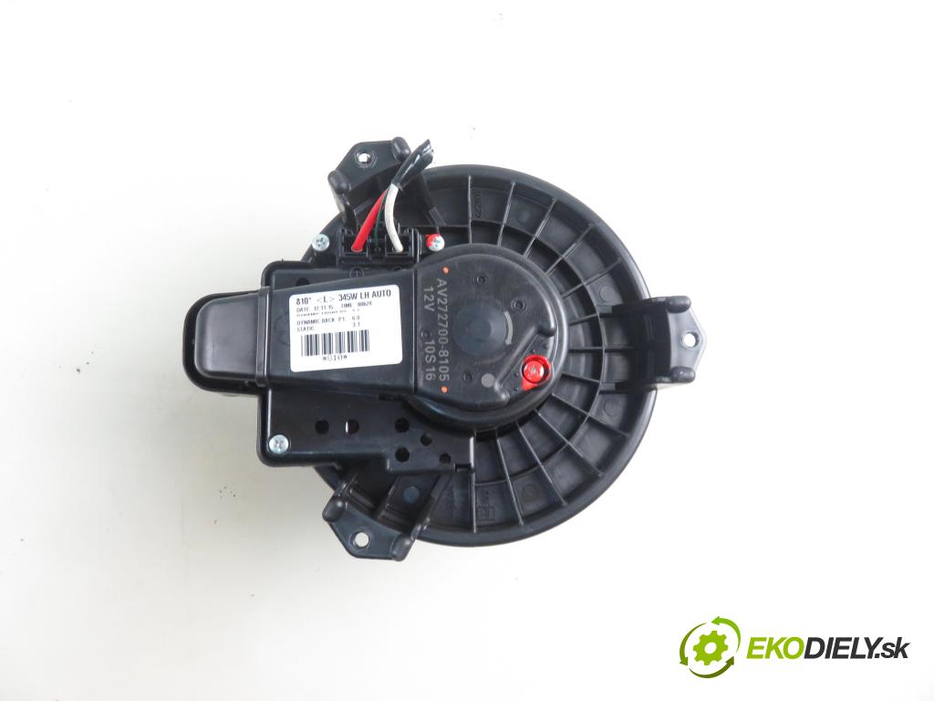 TOYOTA AVENSIS sedan (_T27_) SEDAN 2016 105,00 2.0 D-4D (WWT271_) - 2WW 1995,00 Ventilátor vetráku AV2727008105