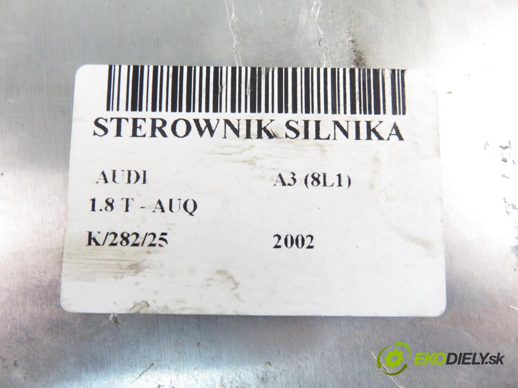 AUDI A3 (8L1) HB 2002 132,00 1.8 T 180 - AUQ 1781,00 Riadiaca jednotka Motor 06A906032HN ; 0261207440