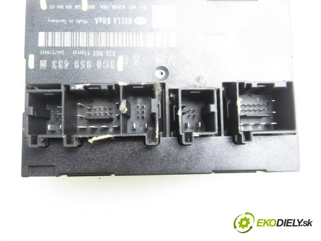 VW PASSAT B6 (3C2) SEDAN 2005 103,00 2.0 TDI 16V - BKP 1968,00 MODUL komfortu 3C0959433M ; 5DK00906403