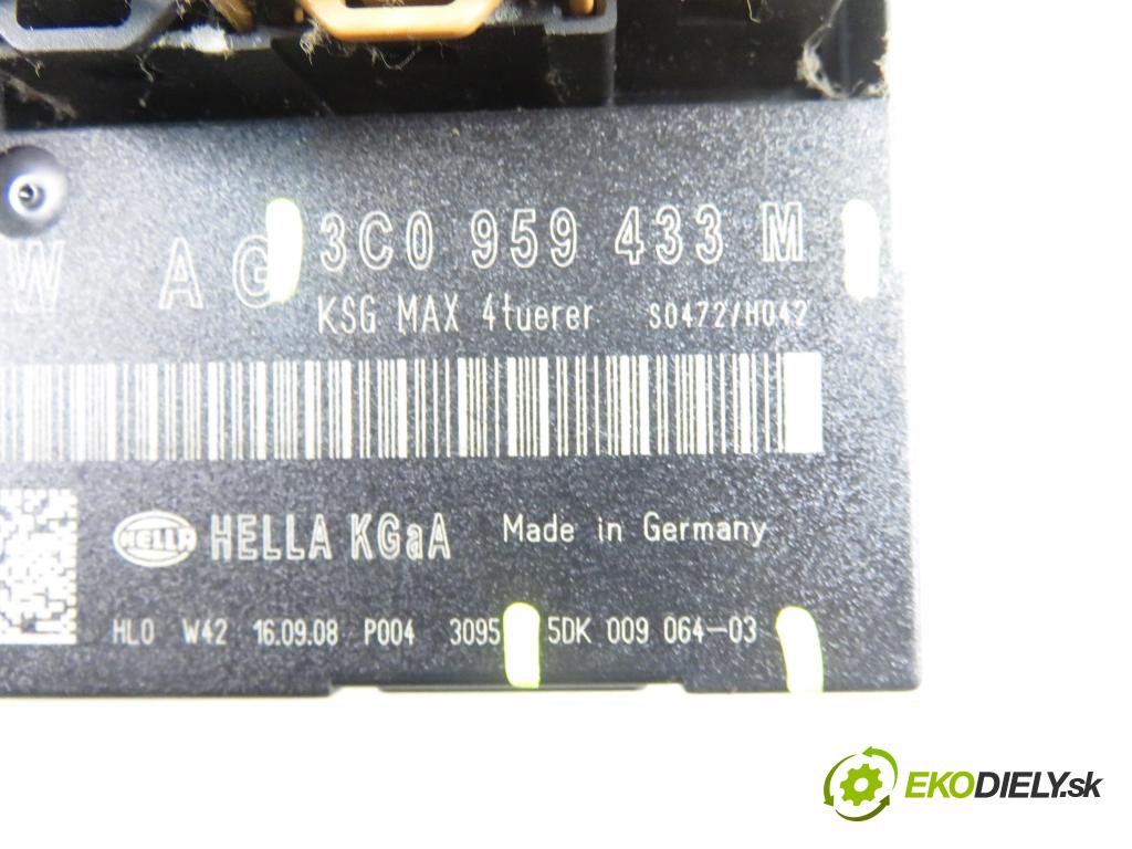 VW PASSAT B6 (3C2) SEDAN 2005 103,00 2.0 TDI 16V - BKP 1968,00 MODUL komfortu 3C0959433M ; 5DK00906403