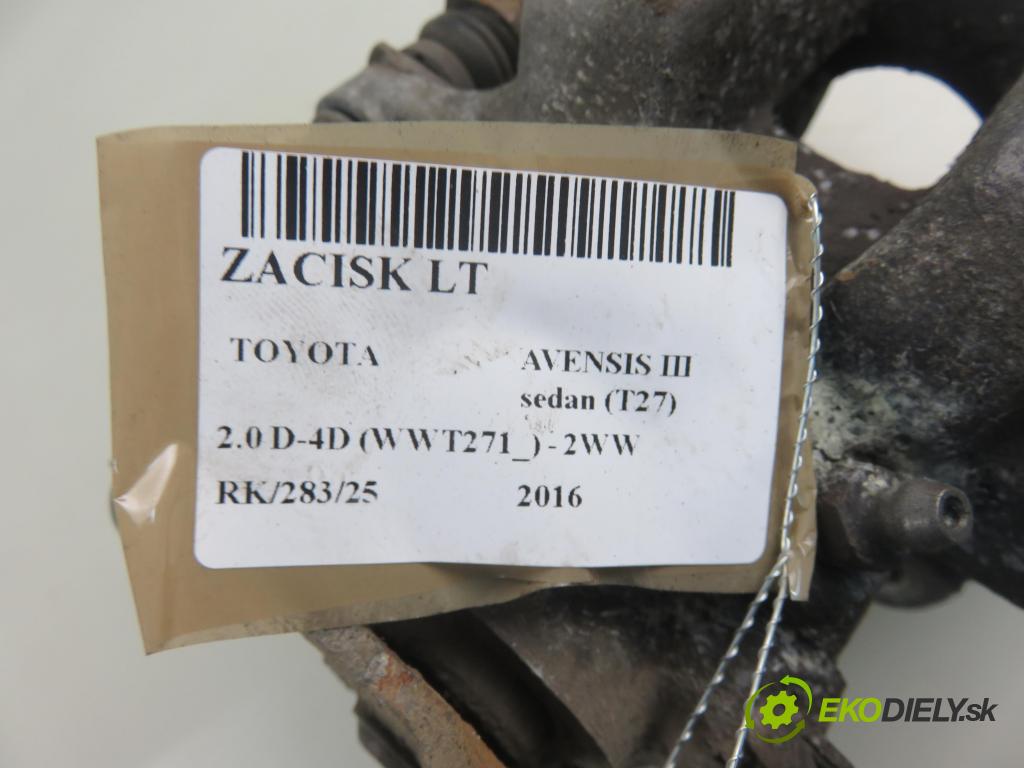 TOYOTA AVENSIS sedan (_T27_) SEDAN 2016 105,00 2.0 D-4D (WWT271_) - 2WW 1995,00 Brzdič strmeň LT