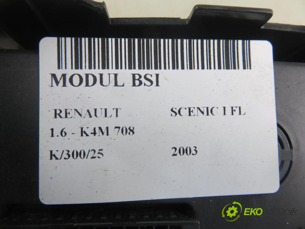 RENAULT SCENIC I (JA0/1_) MINIVAN 2003 0,00 1.6 - K4M 708 1598,00 MODUL BSI 8200029342B ; S108502610G