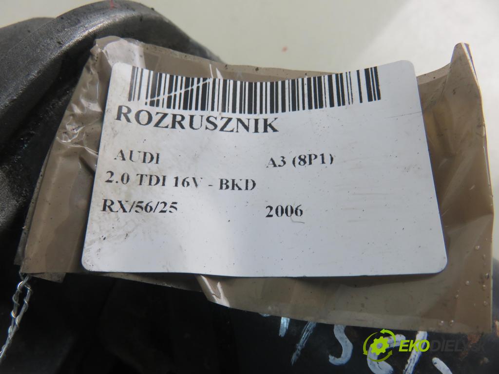 AUDI A3 (8P1) HB 2006 103,00 2.0 TDI PD 16V 140 1968,00 Štartér 2339305324 (Štartéry)
