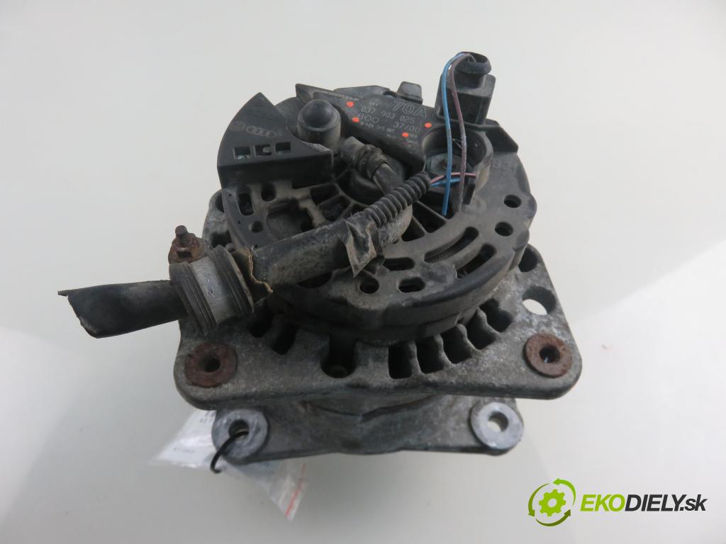 VW POLO CLASSIC (6V2) SEDAN 2000 55,00 75 1.4 16V - AUA 1390,00 Alternátor 037903025L ; 0124315005 (Alternátory)