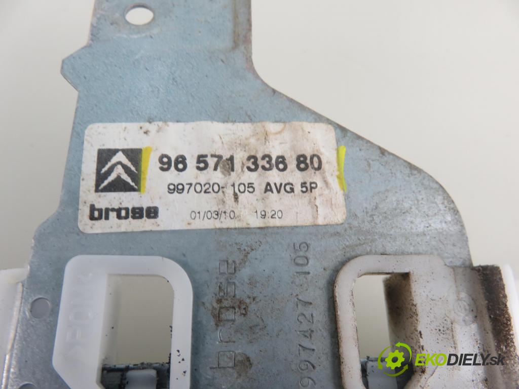 CITROEN C4 I (LC_) HB 2010 65,00 1.4 16V 88 - KFU 1360,00 mechanismus oken 9681576080 ; 9657133680