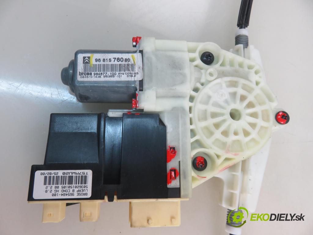 CITROEN C4 I (LC_) HB 2010 65,00 1.4 16V 88 - KFU 1360,00 mechanismus oken 9681576080 ; 9657133680