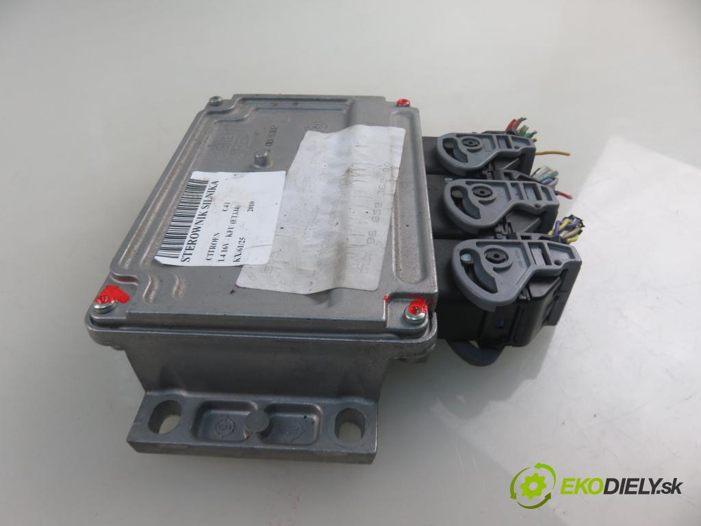 CITROEN C4 I (LC_) HB 2010 65,00 1.4 16V 88 - KFU 1360,00 Riadiaca jednotka Motor IAW6LP212 ; 9665936280 ; 9664339980