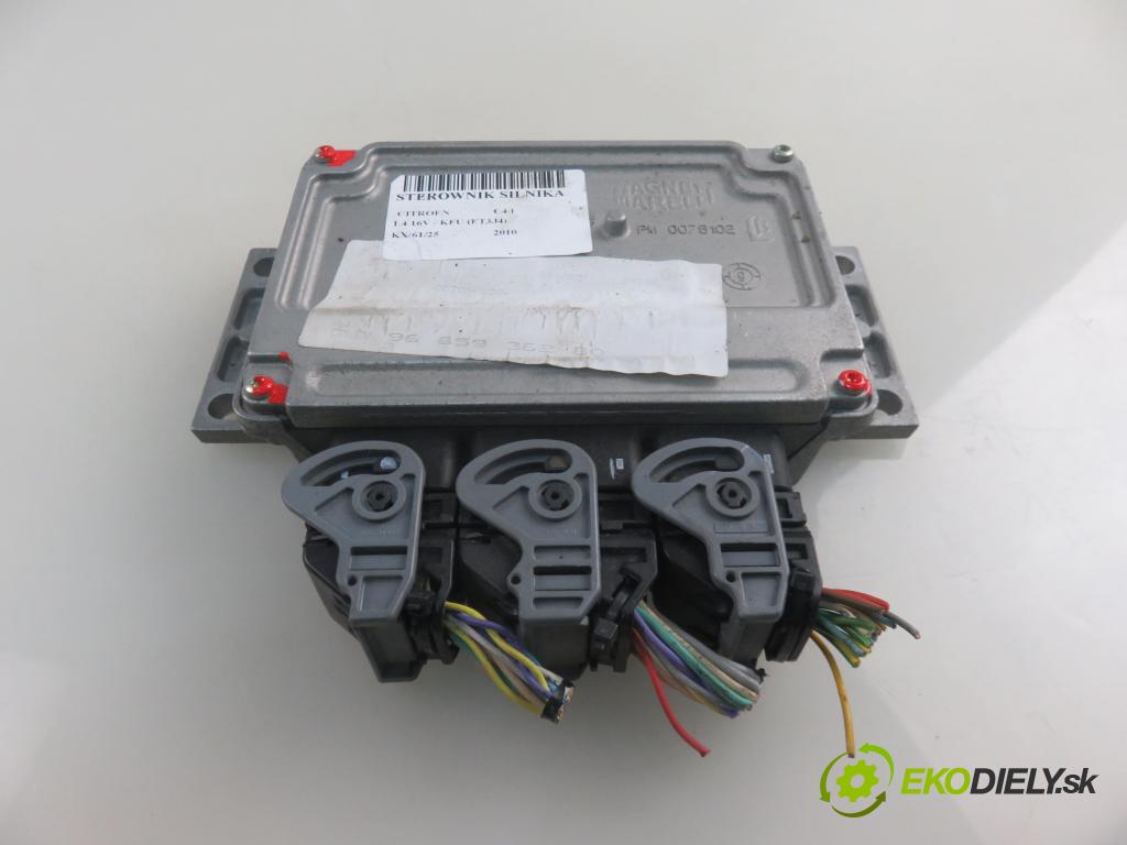 CITROEN C4 I (LC_) HB 2010 65,00 1.4 16V 88 - KFU 1360,00 Riadiaca jednotka Motor IAW6LP212 ; 9665936280 ; 9664339980