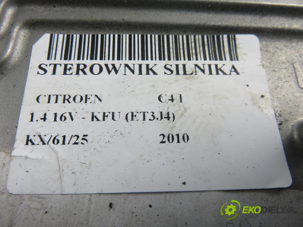 CITROEN C4 I (LC_) HB 2010 65,00 1.4 16V 88 - KFU 1360,00 Riadiaca jednotka Motor IAW6LP212 ; 9665936280 ; 9664339980