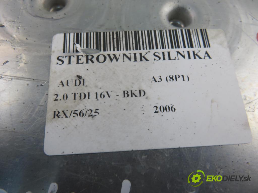 AUDI A3 (8P1) HB 2006 103,00 2.0 TDI PD 16V 140 1968,00 Riadiaca jednotka Motor 03G906016EF ; 0281012615