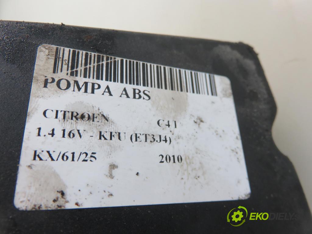 CITROEN C4 I (LC_) HB 2010 65,00 1.4 16V 88 - KFU 1360,00 Pumpa ABS 0265950963 ; 9661887180 ; 0265230291 (Pumpy ABS)