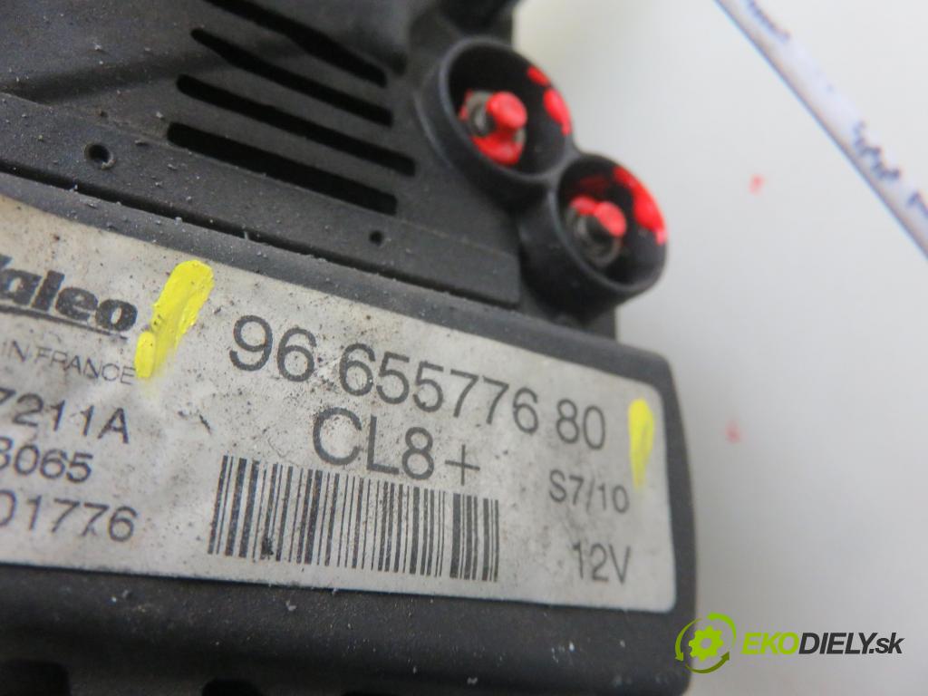 CITROEN C4 I (LC_) HB 2010 65,00 1.4 16V 88 - KFU 1360,00 Alternátor 9665577680 (Alternátory)