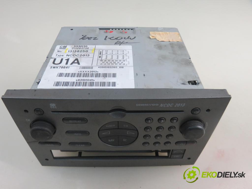 OPEL VECTRA C GTS (Z02) LIFTBACK 2004 108,00 2.2 16V - Z 22 SE 2198,00 RADIO CD 13138250