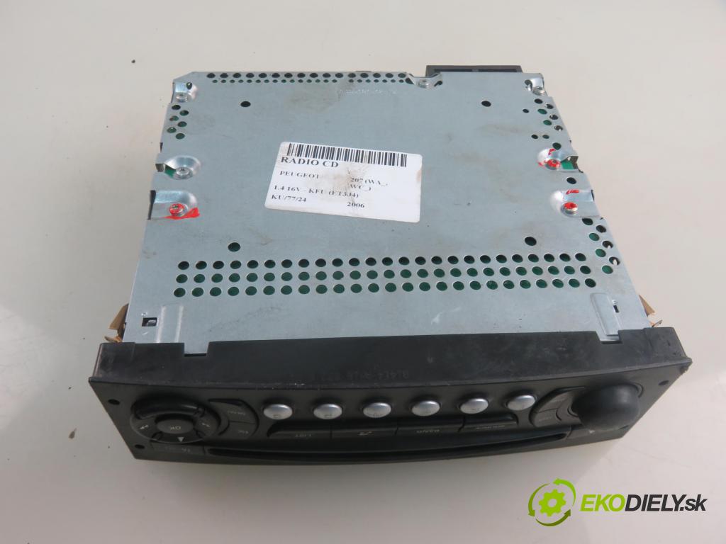 CITROEN C5 III Break (RW_) KOMBI 2009 103,00 2.0 HDi 140 - RHF (DW10BTED4) 1997,00 RADIO CD 9663080277