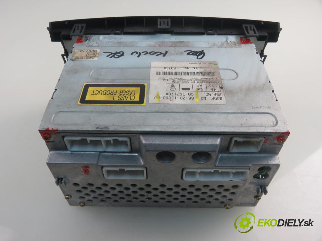 TOYOTA COROLLA Verso (_E12_) MINIVAN 2003 66,00 2.0 D-4D (CDE120_) - 1CD-FTV 1995,00 RADIO CD 8612013060