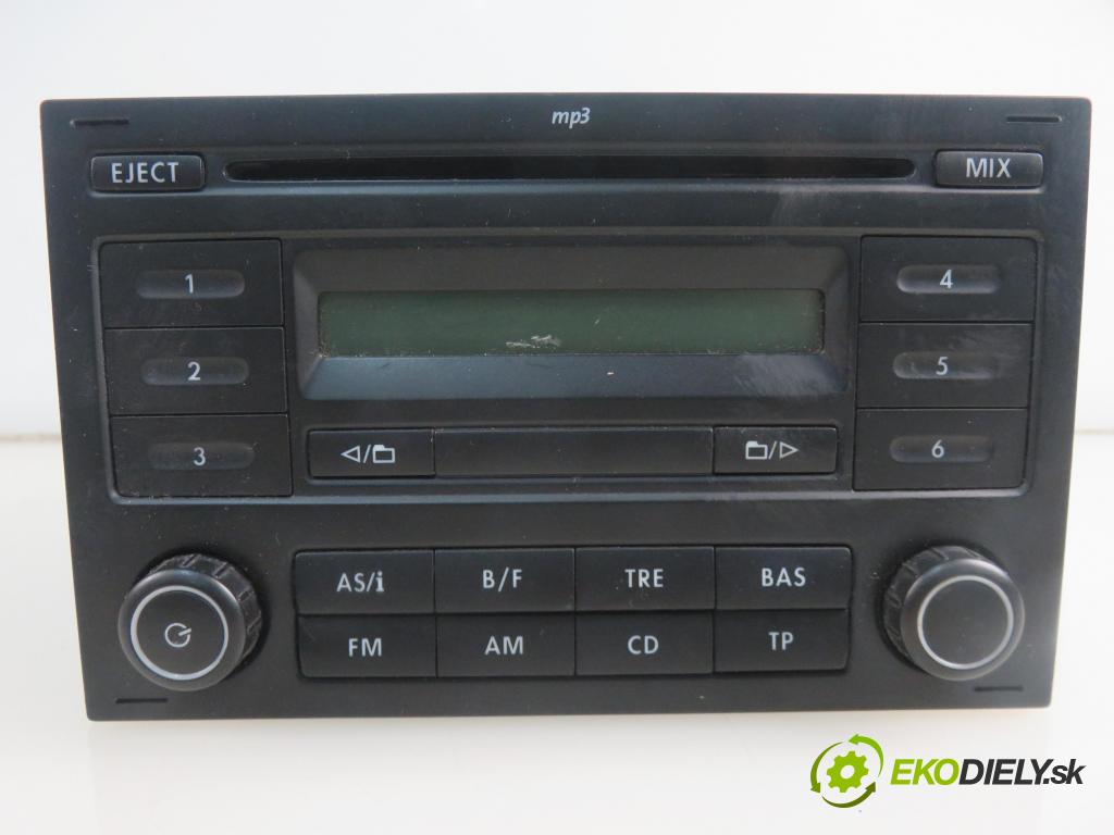 VW POLO (9N_) HB 2009 59,00 1.4 TDI - BMS 1422,00 RADIO CD 6Q0035152E