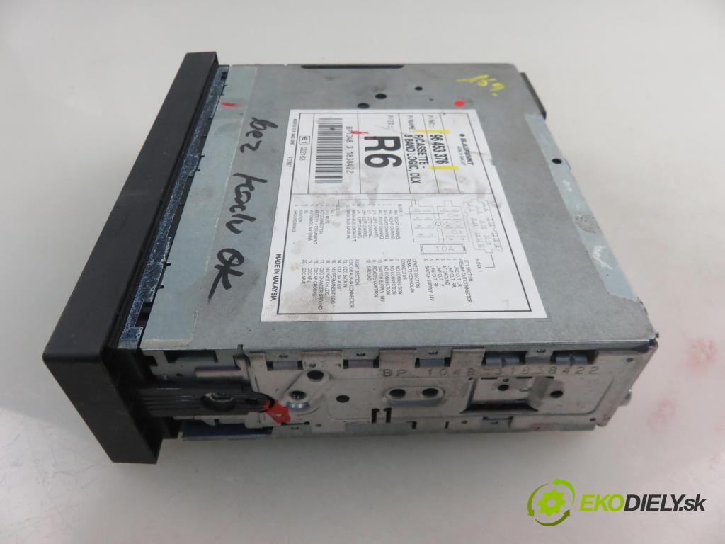 CHEVROLET AVEO / KALOS liftback (T200) HB 2004 53,00 1.2 - F12S3 1150,00 RADIO Modul 96453376