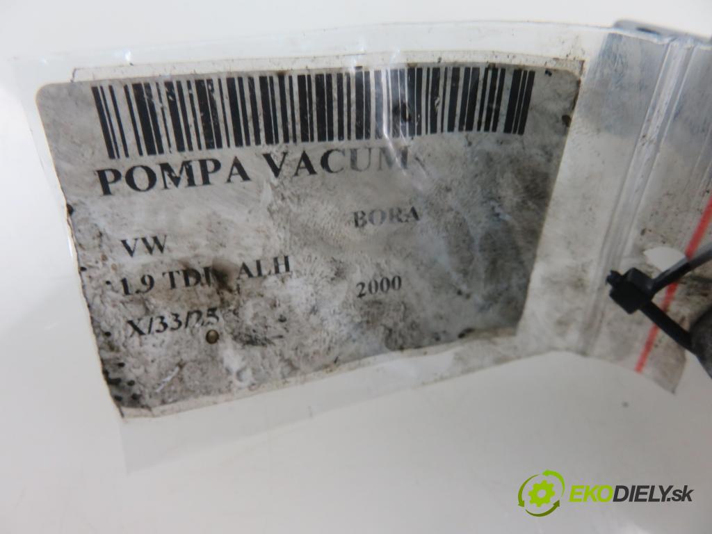 VW BORA (1J2) SEDAN 2000 66,00 1.9 TDI 90 - ALH 1896,00 Pumpa vákuová 038145101B