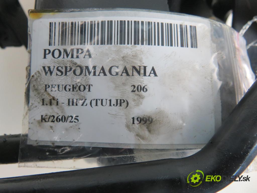 PEUGEOT 206 liftback (2A/C) HB 1999 44,00 1.1 60 - HFZ 1124,00 Pumpa servočerpadlo 9630501680 (Servočerpadlá, pumpy riadenia)