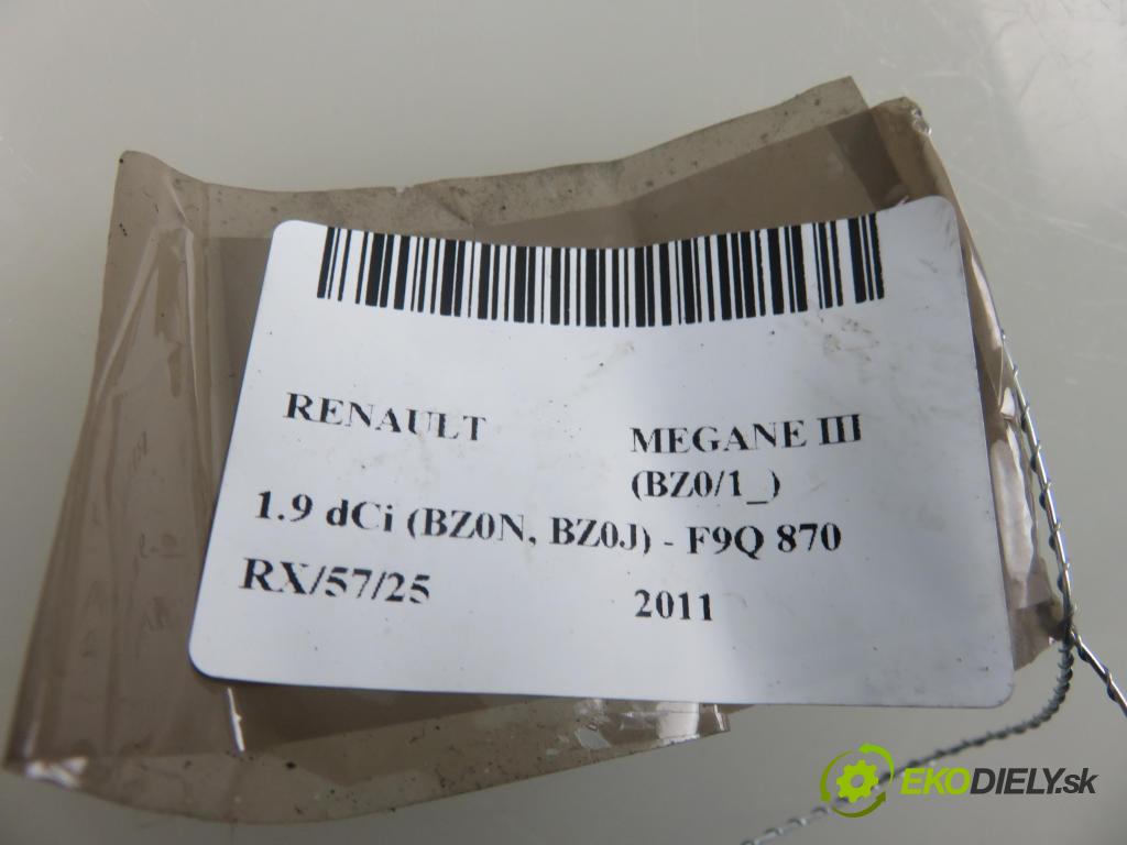 RENAULT MEGANE III liftback (BZ0/1_) HB 2011 96,00 1.9 dCi (BZ0N, BZ0J) - F9Q 870 1870,00 palubná doska 253B00345R