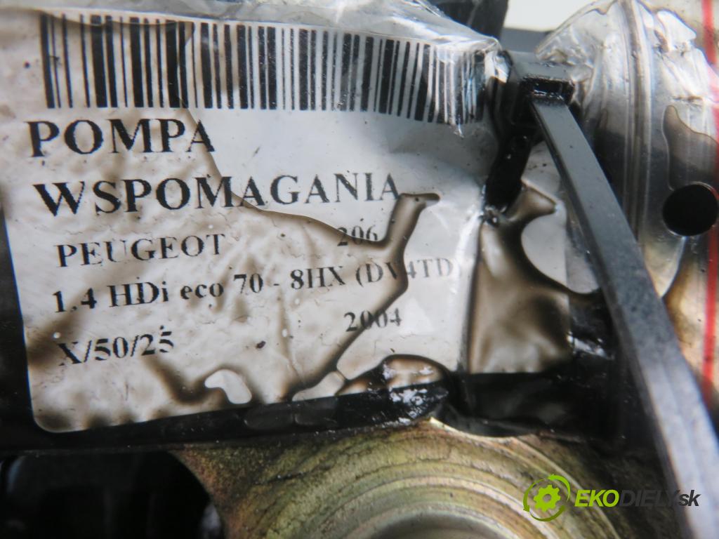 PEUGEOT 206 liftback (2A/C) HB 2004 50,00 1.4 HDi 8V 70 - 8HX 1398,00 Pumpa servočerpadlo 9637000980 (Servočerpadlá, pumpy riadenia)